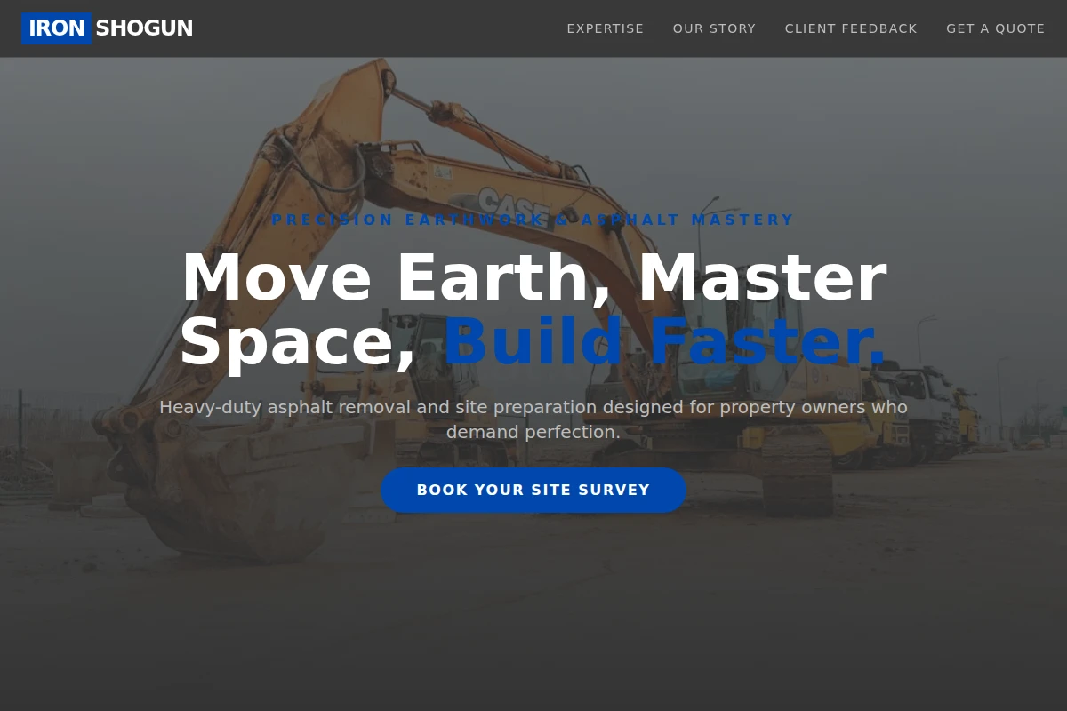 Asphalt Excavator