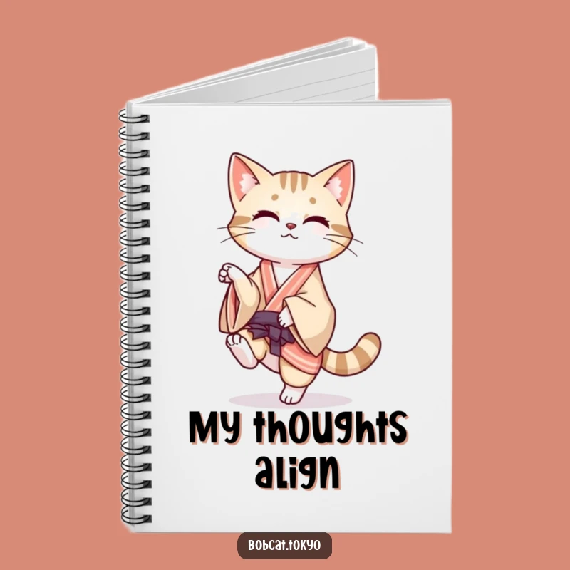 Funny Bobcat Balance Notebook: Jot Down Ideas with Poise, Hilarious Funny Gift